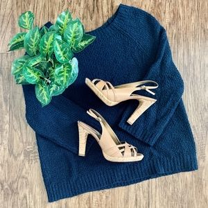 Women’s ALDO cork strappy heels